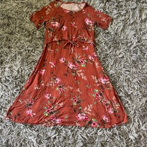SET OF 3 Latched Mama Midi Dress LOT